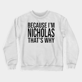 Nicholas Crewneck Sweatshirt